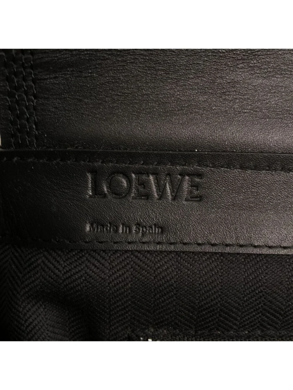 Loewe Leather Military Messenger Bag Gray Taupe